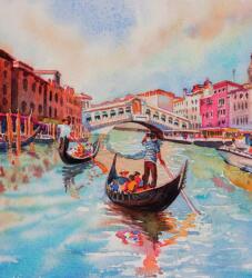 Dovido Tapéta Velencei gondola - 245x270