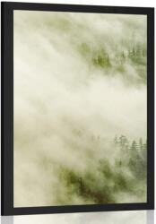 Dovido Poszter erdő ködben - 40x60 black