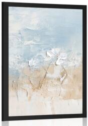 Dovido Poszter olajfestmény utánzat part és felhők. - 40x60 silver