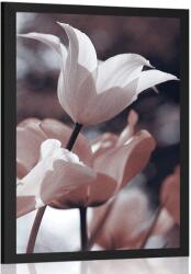 Dovido Poszter tavaszi tulipánok a parkban - 60x90 silver