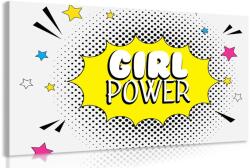 Dovido Kép pop art felirattal - GIRL POWER - 30x20