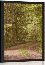 Dovido Poszter zöld erdő - 30x45 white - dovido - 11 920 Ft