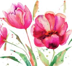 Dovido Tapéta csodás tulipán érdekes kivitelben - 294x270