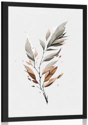 Dovido Poszter minimalista levél mozgásban. - 40x60 no frame