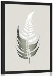 Dovido Poszter minimalista levél a páfrányról. - 20x30 no frame