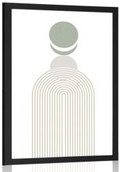 Dovido Poszter modern szivárvány körökkel Mid-Century. - 40x60 no frame