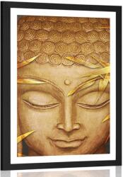 Dovido Poszter paszportuval mosolygó Buddha - 30x45 no frame