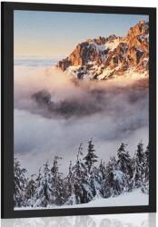 Dovido Poszter Óriás hegyek hó takaróban - 40x60 white