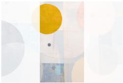Dovido Tapéta pasztell geometrikus körök - 147x270