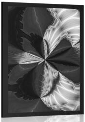 Dovido Poszter művészeti absztrakció fekete fehérben - 30x45 black