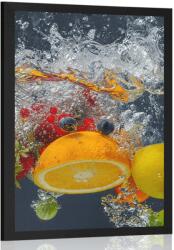 Dovido Poszter gyümólcs a vízben - 20x30 black