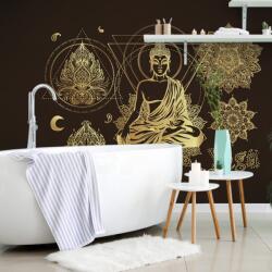 Dovido Tapéta Arany meditáló Buddha - 343x231