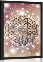 Dovido Poszter varázslatos Mandala - 40x60 white