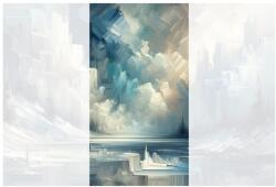 Dovido Öntapadó tapéta impresszionista téli táj - 147x270