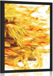 Dovido Poszter absztrakt tűz - 40x60 black