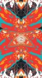 Dovido Tapéta csillag absztrakció - 147x270