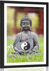 Dovido Poszter paszportuval a buddhizmus filozófiája - 60x90 no frame