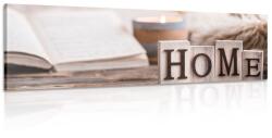Dovido Kép betűk fából Home felirattal - 90x30