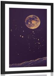 Dovido Poszter paszportuval varázslatos bolygó - 30x45 white