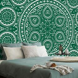Dovido Tapéta enyhe etnikus Mandala zöld változata - 147x99