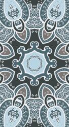 Dovido Tapéta Mandala indiai motívummal halvány kékben - 147x270