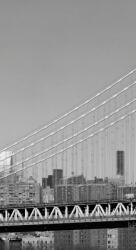 Dovido Öntapadó fotótapéta fekete fehér felhőkarcolók New York-ban - 147x270