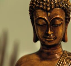 Dovido Öntapadó tapéta bronz Buddha szobor - 294x270