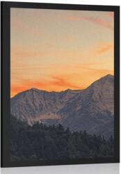 Dovido Poszter naplemente a hegyekben - 20x30 silver