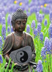 Dovido Öntapadó fotótapéta jin és jang szimbólum Buddha kezében - 196x270