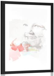 Dovido Poszter paszportuval őszinte öröm - 30x45 black