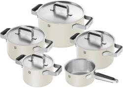 ZWILLING Set de Gatit Zwilling Pure Cookware Otel Inoxidabil 18/10 9 Piese Ivory (1011817)