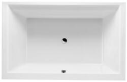 NIWELL Luxury NIWELL Dia lux slim fehér színű egyenes akril kád 190x120 (WANW.DIA.190.120.WHS)