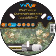 Wave Gold 5 rétegű csavarodásmentes locsolótömlő, 1/2" 15m (WG1215) (WG1215)