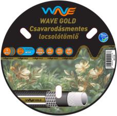 Wave Gold 5 rétegű csavarodásmentes locsolótömlő, 1/2" 25m (WG1225) (WG1225)
