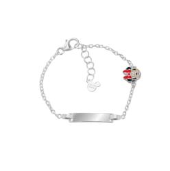 Disney Kids Mini Minnie karkötő ezüst BS00096SL-47. CS (Ag 925/1000, 1, 4 g)