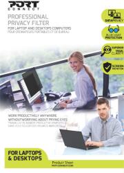 PORT CONNECT Privacy Filter 2D 16'' 16: 10, fekete (920002)