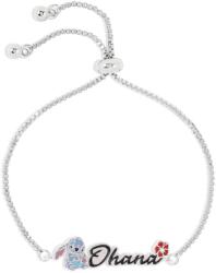 Disney gyermek karkötő Stitch medállal és "Ohana" felirattal BF00662RL. PA (BF00662RL.PA)