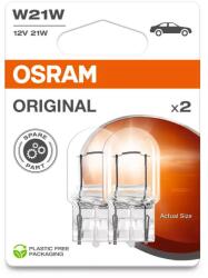 OSRAM Standard W21W, 2 db (7505-2BL)