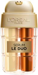 L'Oréal Age Perfect Le Duo feszesítő szérum, mikro-kollagén peptideket tartalmaz, 2 szérum 1-ben, 15 ml