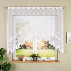 Markizeta Marquise függöny, SARA, 250x140 cm, fehér, 100% poliészter (044330/FBL/001/250140/1)