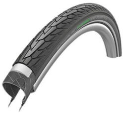 Schwalbe Road Cruiser Plus HS484 24x1, 75 (47-507) külső gumi, defektvédett (Puncture Guard), reflexcsíkos, Twin-Skin, Green Compound, 50TPI, E25, 750g, fekete