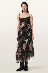 AllSaints асиметрична рокля с добавена коприна RUTH (W087DE)