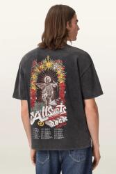 AllSaints tricou oversized pentru bărbați, din bumbac ROQUE 9BY2-TSMZZO_99X (M054PE)