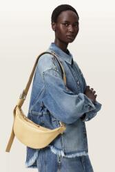 AllSaints чанта тип кроасан дамски от кожа LUNA (W192XD)