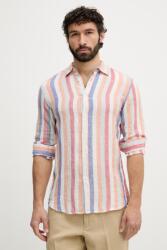 Benetton Cămașă de bărbați din in PPYH-KDM0AS_22X (5BKU5QJG8)
