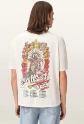 AllSaints tricou oversized pentru bărbați, din bumbac ROQUE 9BY2-TSMZZO_00X (M054PE)