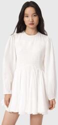 AllSaints rochie evazată bumbac CHIA PPY2-SUD151_00X (W014DE)