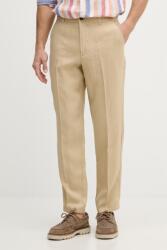 Benetton pantaloni bărbați de in PPYA-SPM0C2_80X (4AGH55HW8)