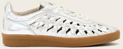 AllSaints Velma Woven Sneaker sneakers pentru femei, din piele PPY2-OBD49C_SLV