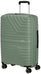 Samsonite FLYTWIST négykerekű bővíthető közepes bőrönd-Zöld 155266-1128
